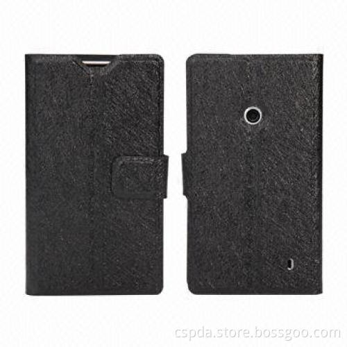 PU Mobile Phone Cases for Nokia Lumia 525, Different Colors and Styles Available